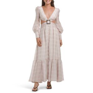 AQUA BLU White Veronique Dress